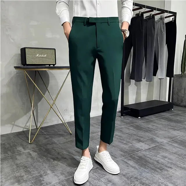 Dark Green Pure Elegance Pants