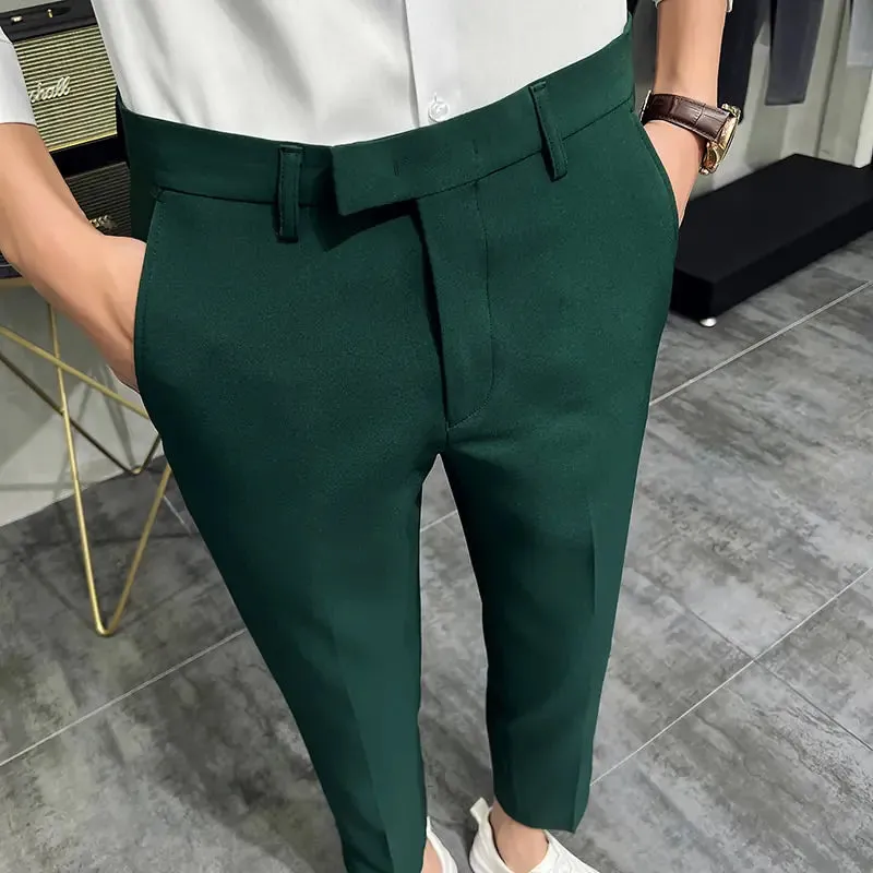 Dark Green Pure Elegance Pants