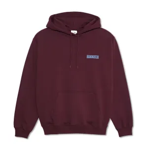 Dave Stretch Logo Hoodie Dark Wine