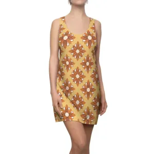 Dazzling Floral Racerback Dress with Unmatched Comfort
