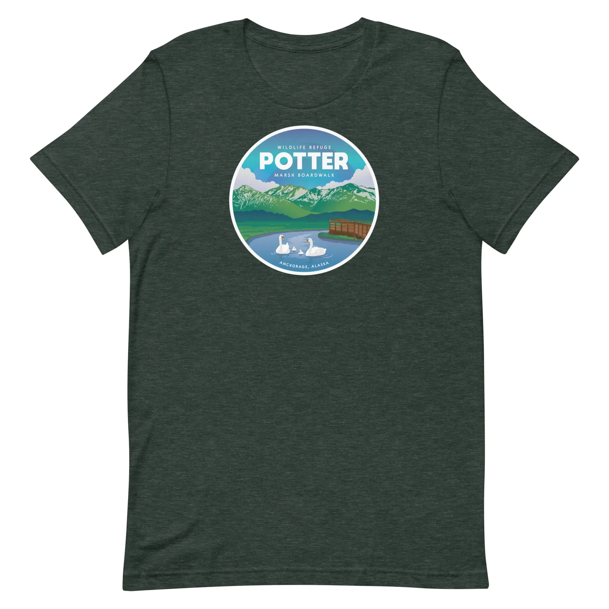 Destinations Potter Marsh T-Shirt