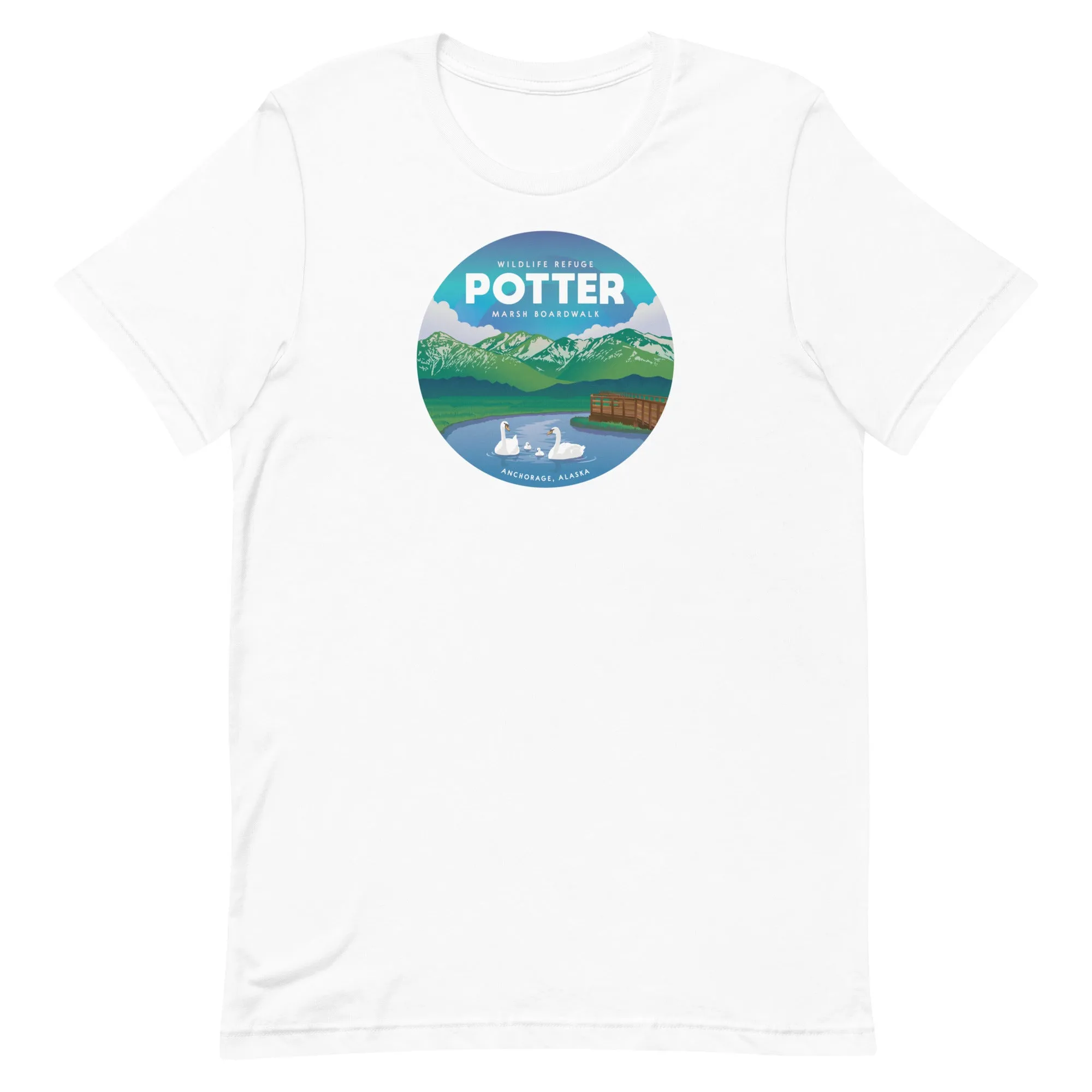 Destinations Potter Marsh T-Shirt