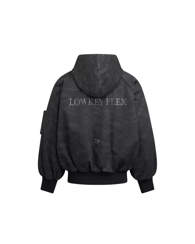 DIMOIR LF Hooded Reversible Bomber Jackets