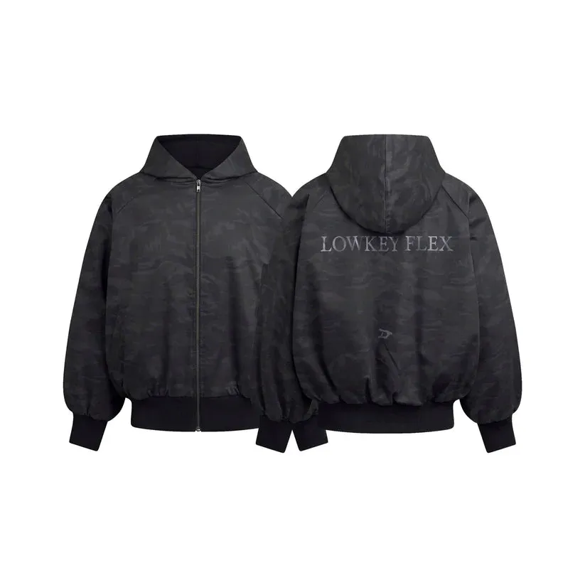 DIMOIR LF Hooded Reversible Bomber Jackets