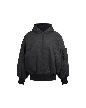DIMOIR LF Hooded Reversible Bomber Jackets