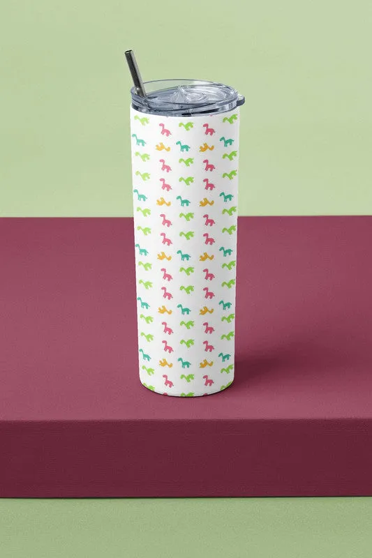 Dino Be Mine-O Skinny Tumbler Bottle