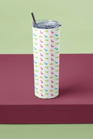 Dino Be Mine-O Skinny Tumbler Bottle