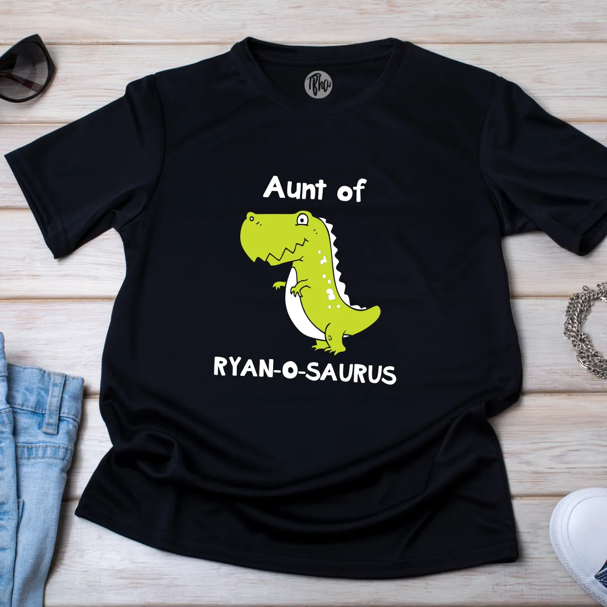 Dinosaur Family - Customised Dino Theme T-Shirts for Family