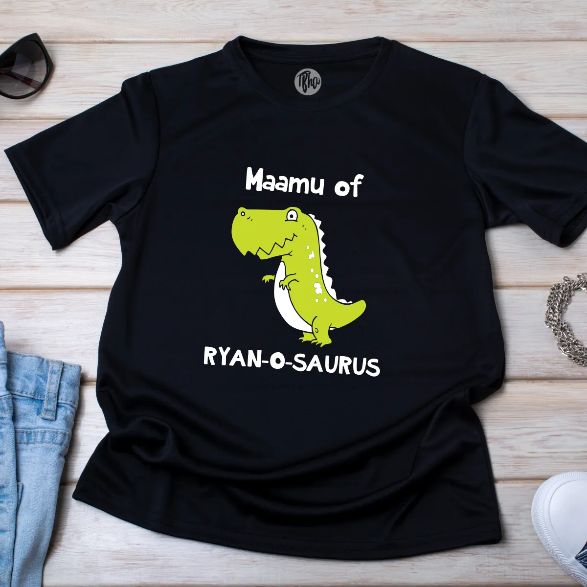 Dinosaur Family - Customised Dino Theme T-Shirts for Family