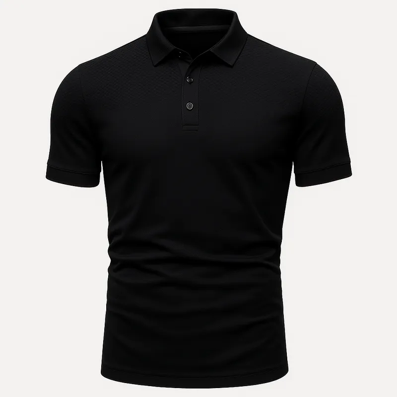 Domoir | Elegant Stretch Polo Shirt