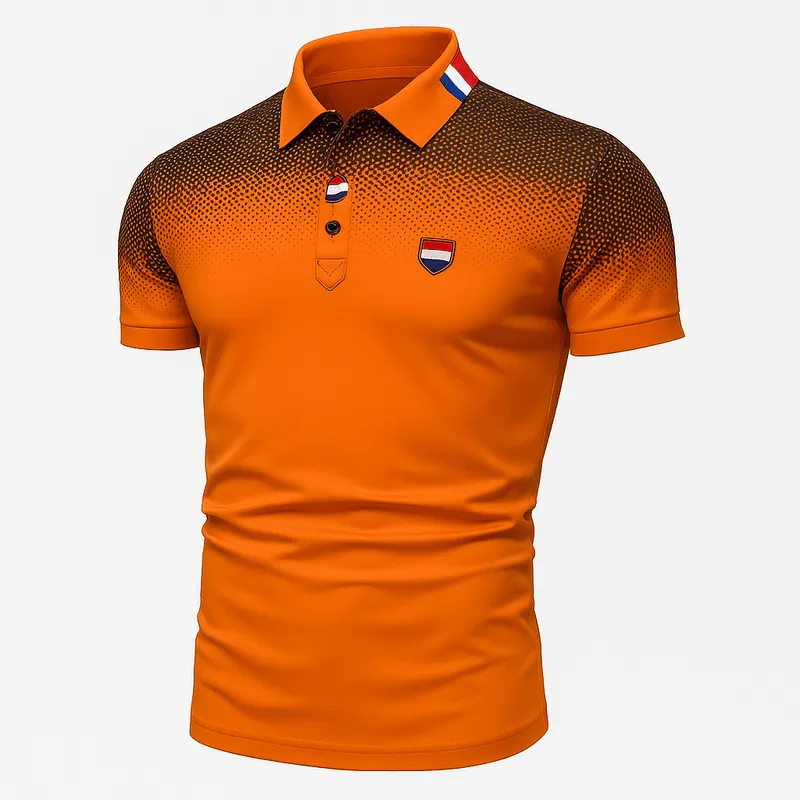 Domoir | Elegant Stretch Polo Shirt