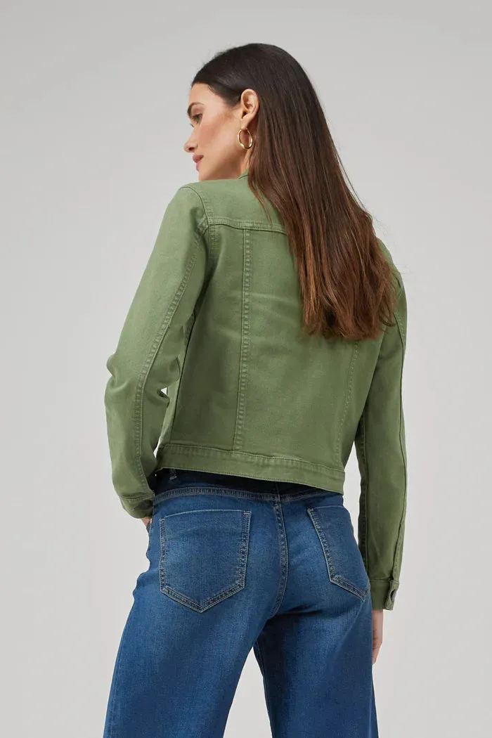Dricoper Elonnie Oil Green Jacket