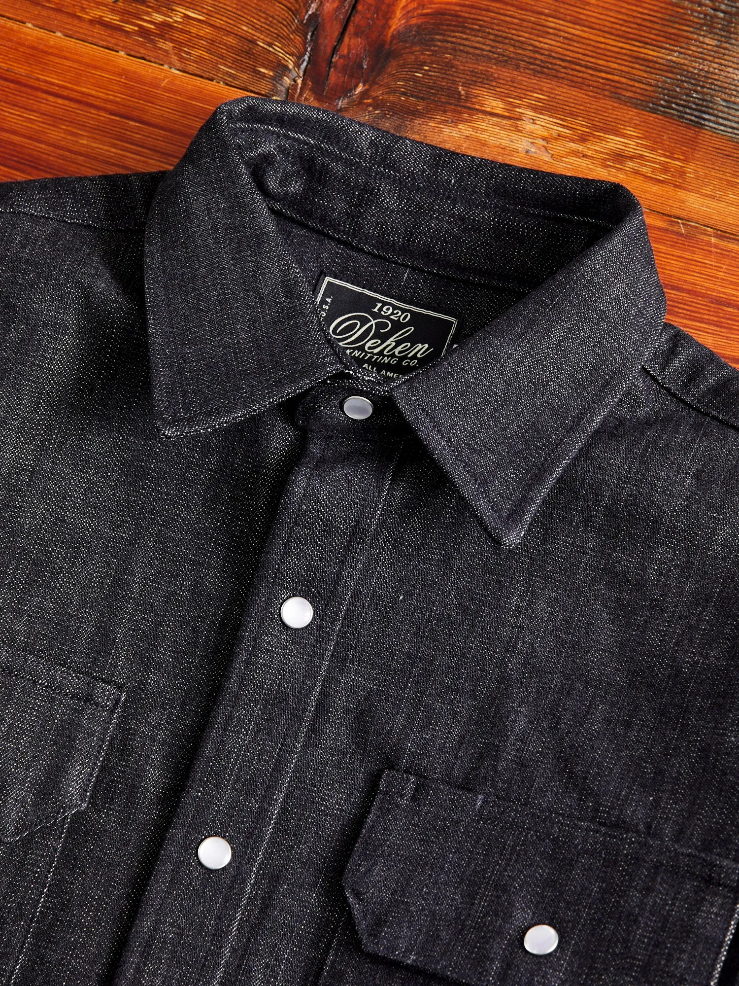 Drover Overshirt in Slate Denim