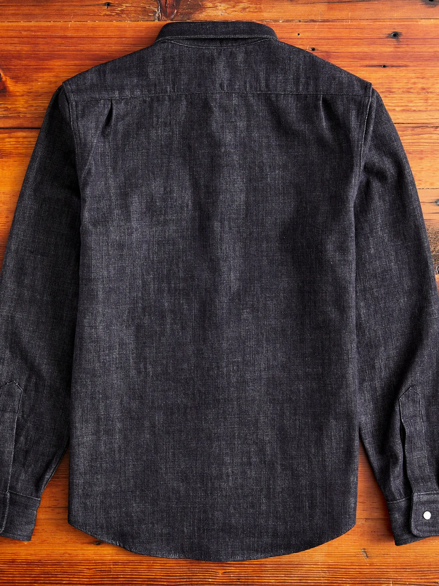 Drover Overshirt in Slate Denim