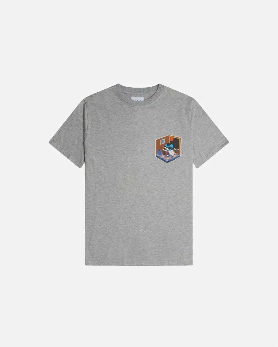 Earl Earth Tee - Grey Melange