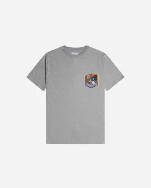 Earl Earth Tee - Grey Melange