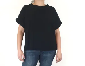 Elk black classic tee shirt size 16