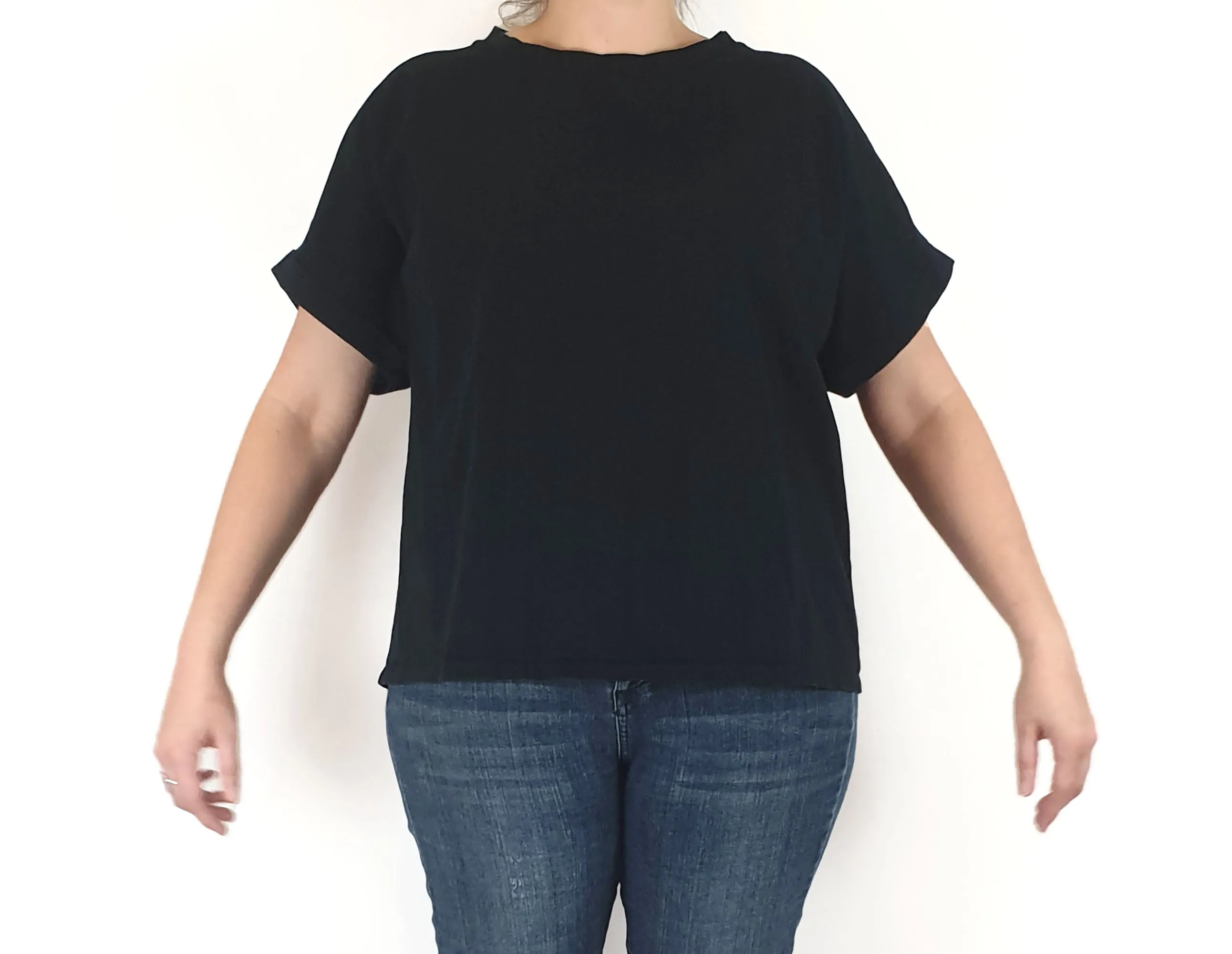 Elk black classic tee shirt size 16
