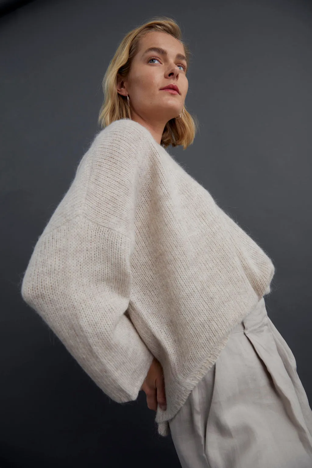 Elk the Label Agna Sweater in Ecru