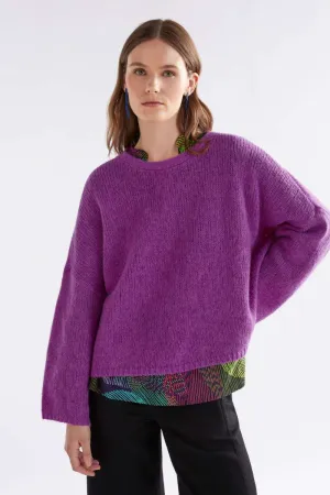 Elk the Label Agna Sweater in Pink Berry