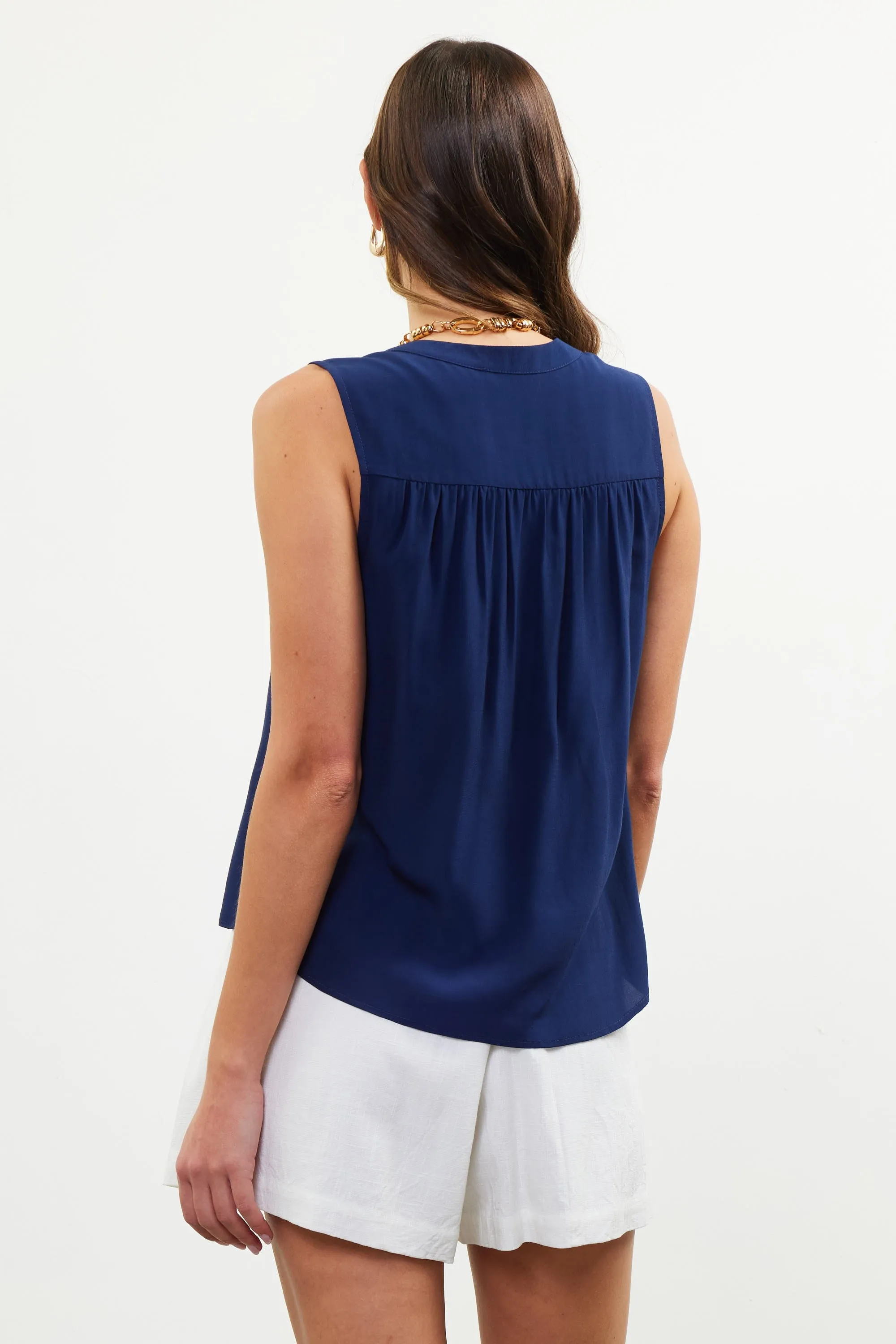 Elle Top | Navy
