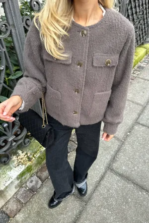 ElliIC Jakke - Mørkebrun