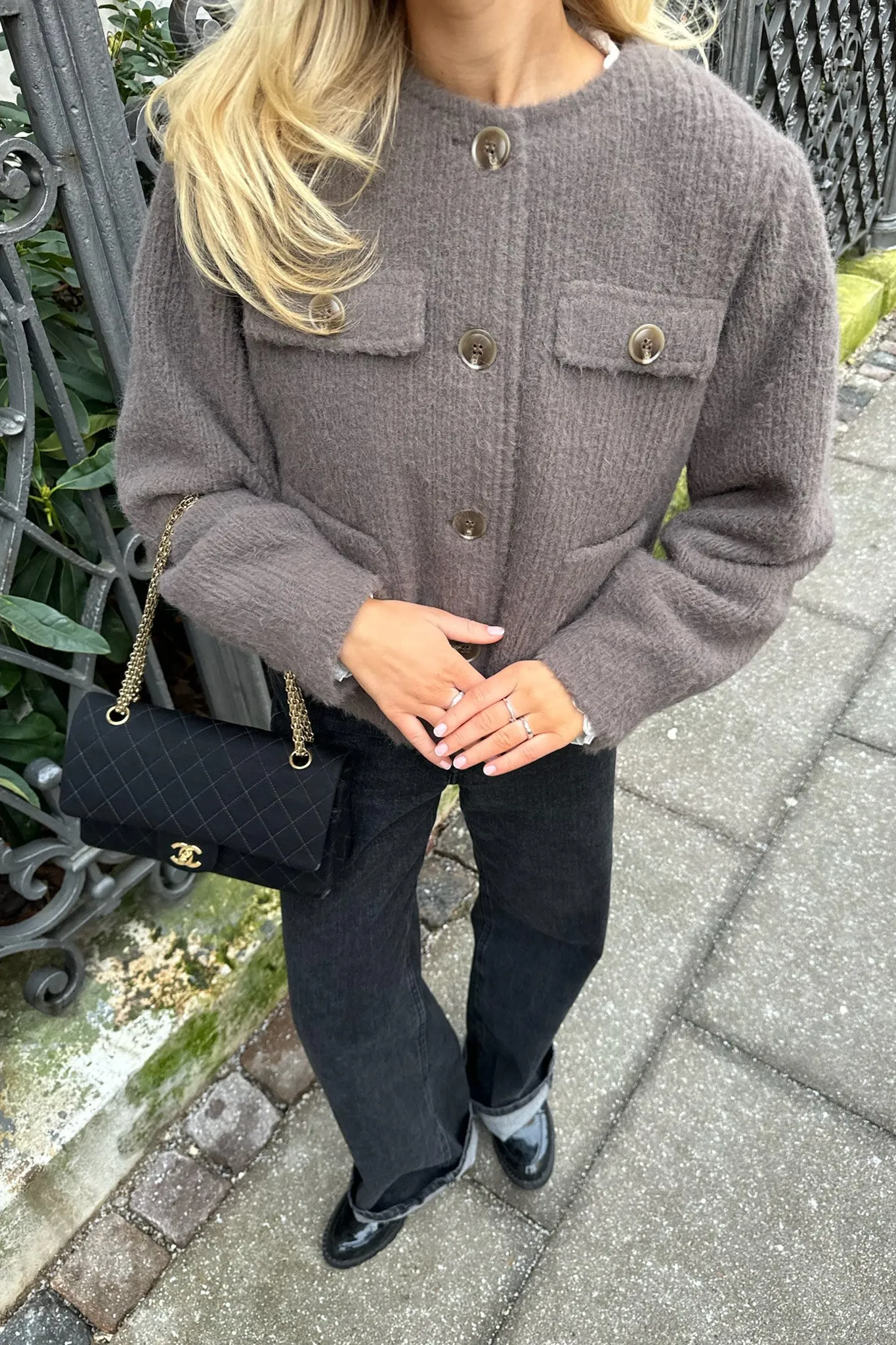 ElliIC Jakke - Mørkebrun