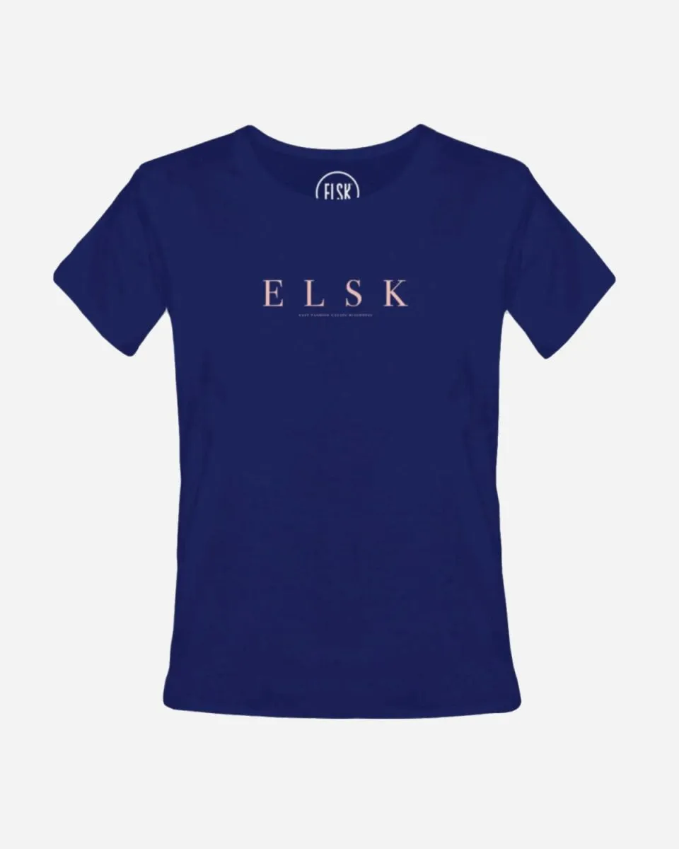 Elsk Pure Women's Tee - Blue Depths
