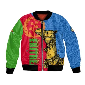 Eritrea Independence Day 2024 Bomber Jacket Eritrean Camel African Pattern LT01