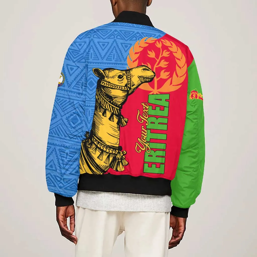 Eritrea Independence Day 2024 Bomber Jacket Eritrean Camel African Pattern LT01