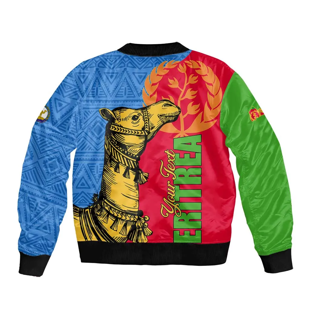 Eritrea Independence Day 2024 Bomber Jacket Eritrean Camel African Pattern LT01