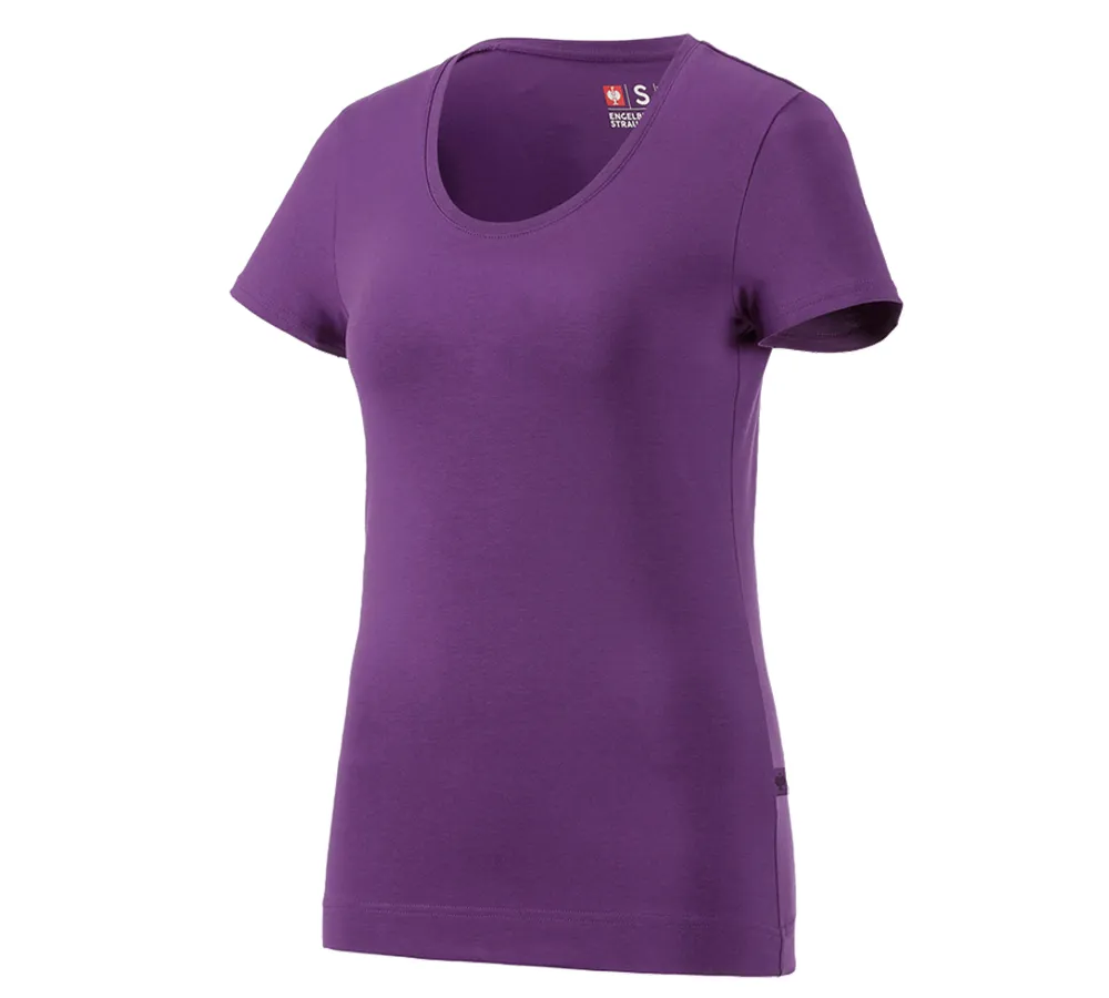 e.s. ženska kratka majica cotton stretch