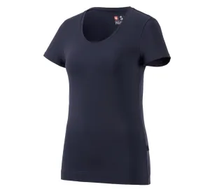 e.s. ženska kratka majica cotton stretch