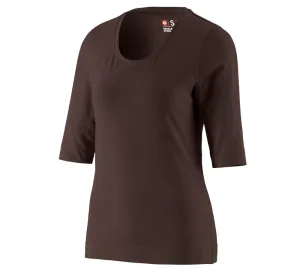 e.s. majica 3/4-rokav cotton stretch, ženska