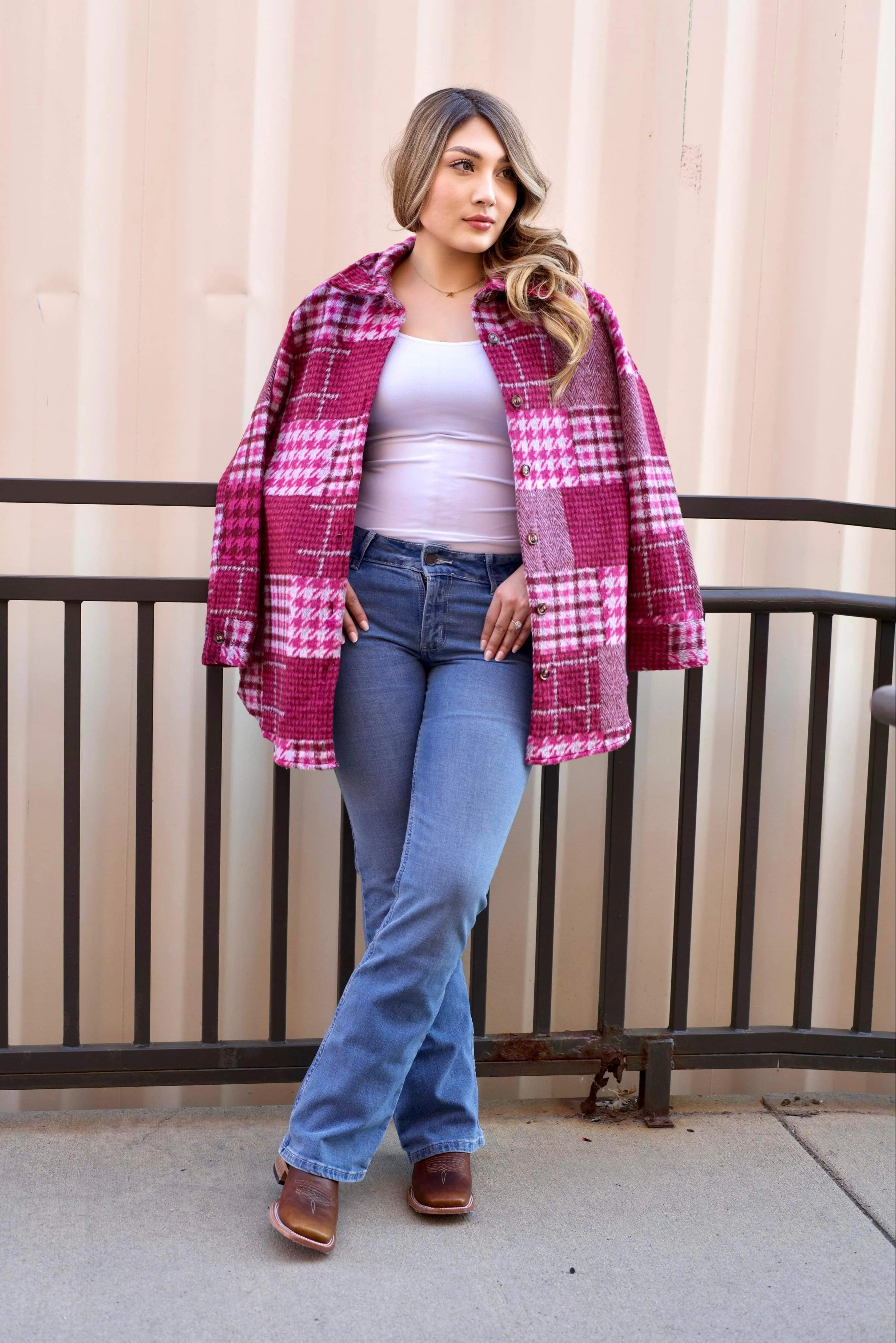 Esmeralda Hot Pink Jacket