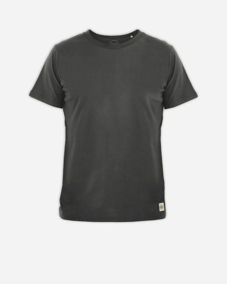 Essential Brushed T-shirt - Men - Dark Shadows