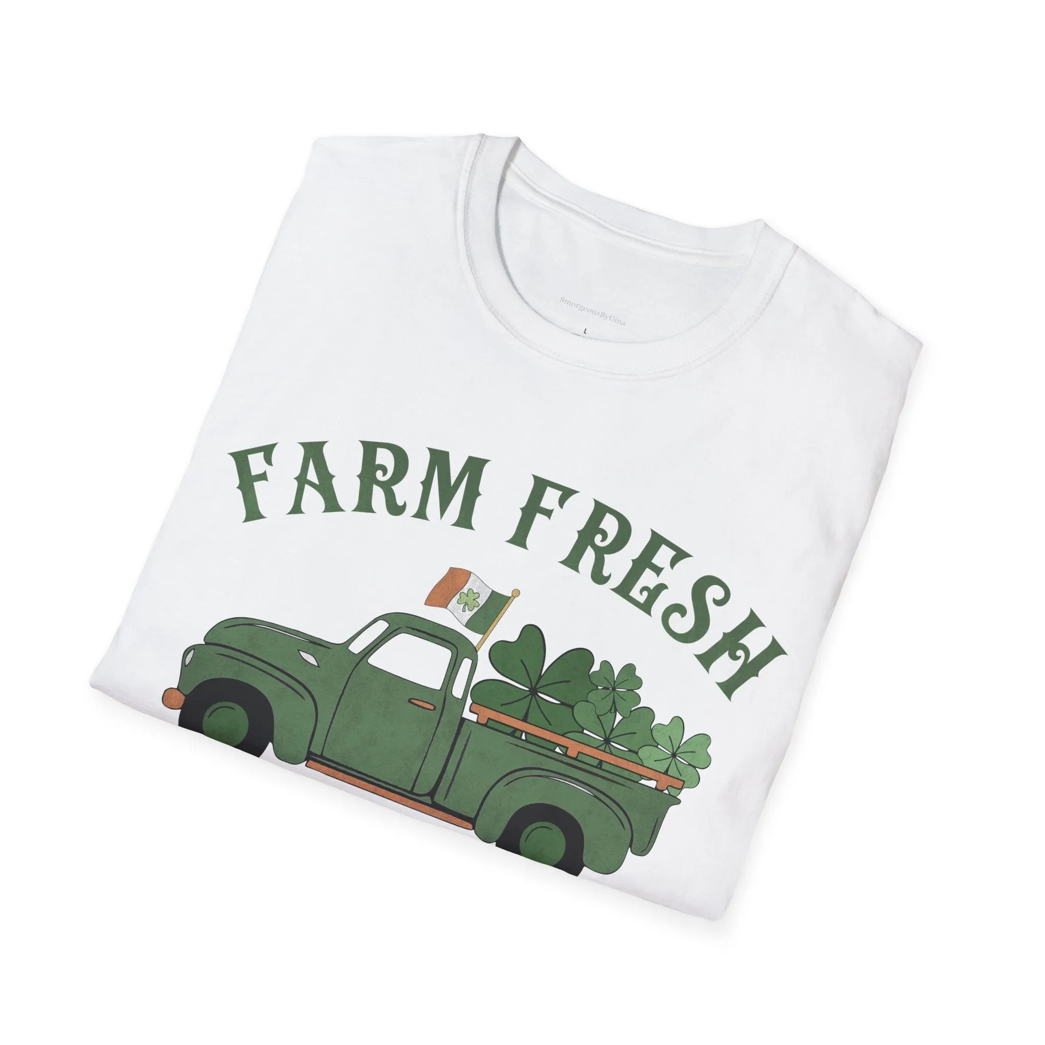 Farm Fresh Four Leaf Clovers Softstyle T-Shirt