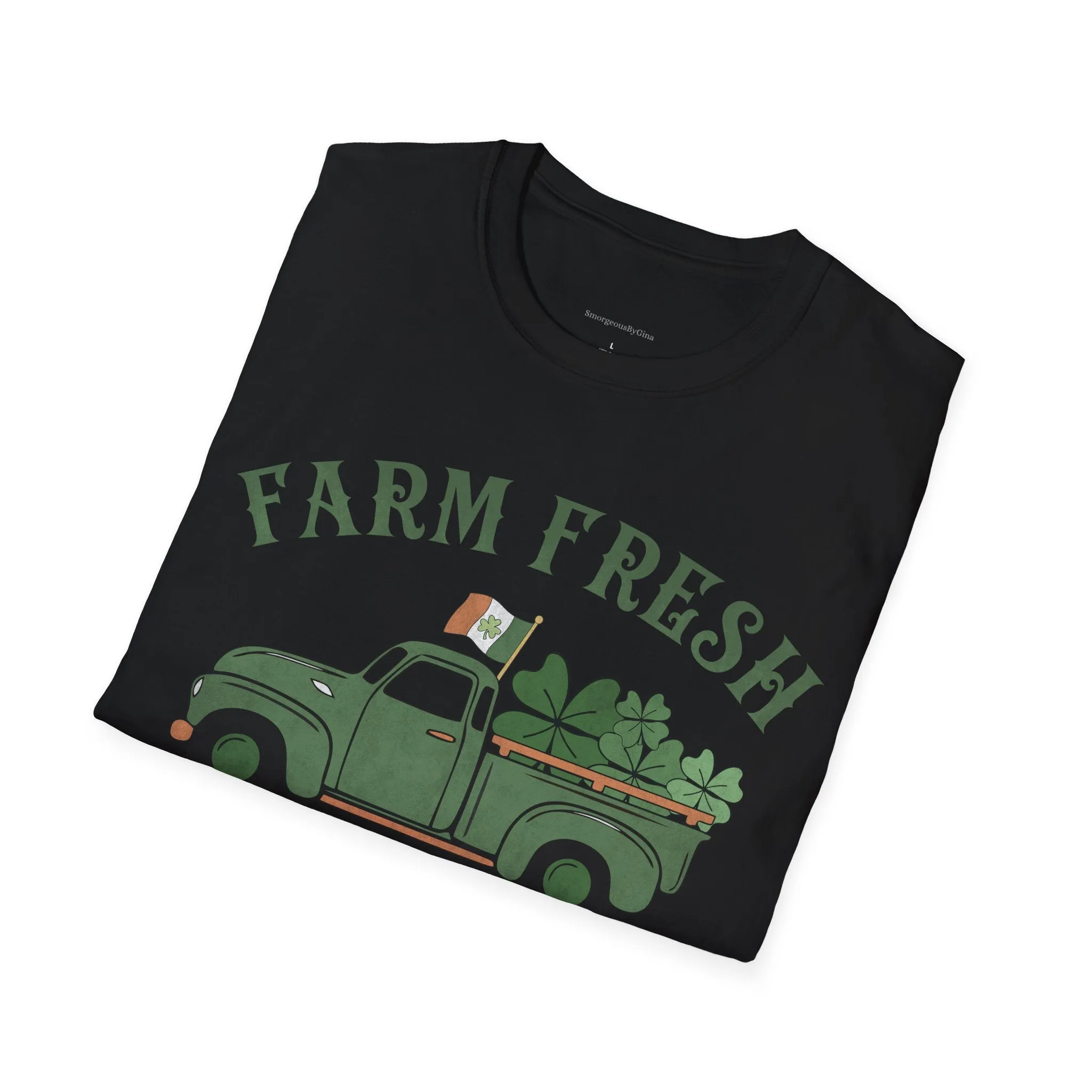 Farm Fresh Four Leaf Clovers Softstyle T-Shirt