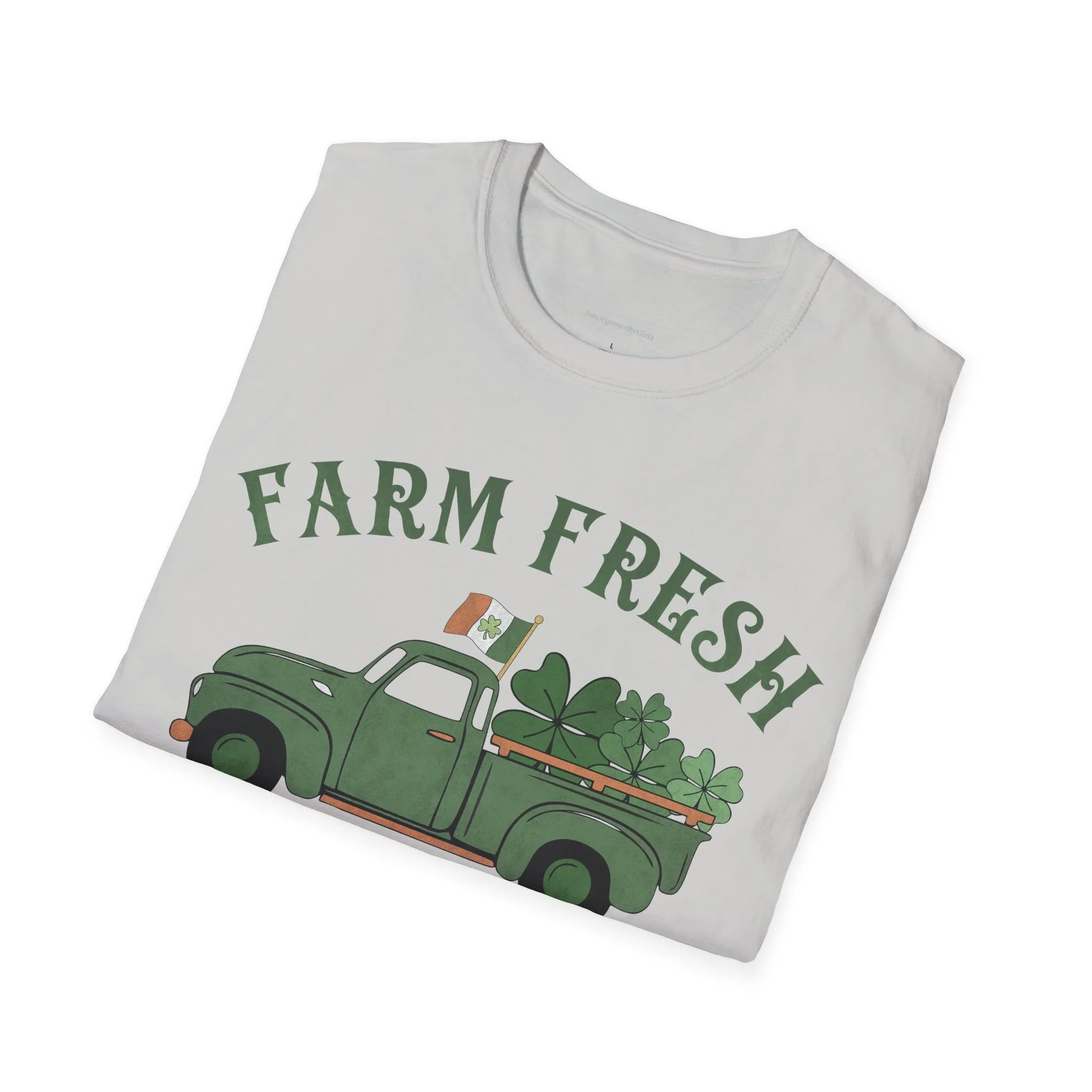 Farm Fresh Four Leaf Clovers Softstyle T-Shirt