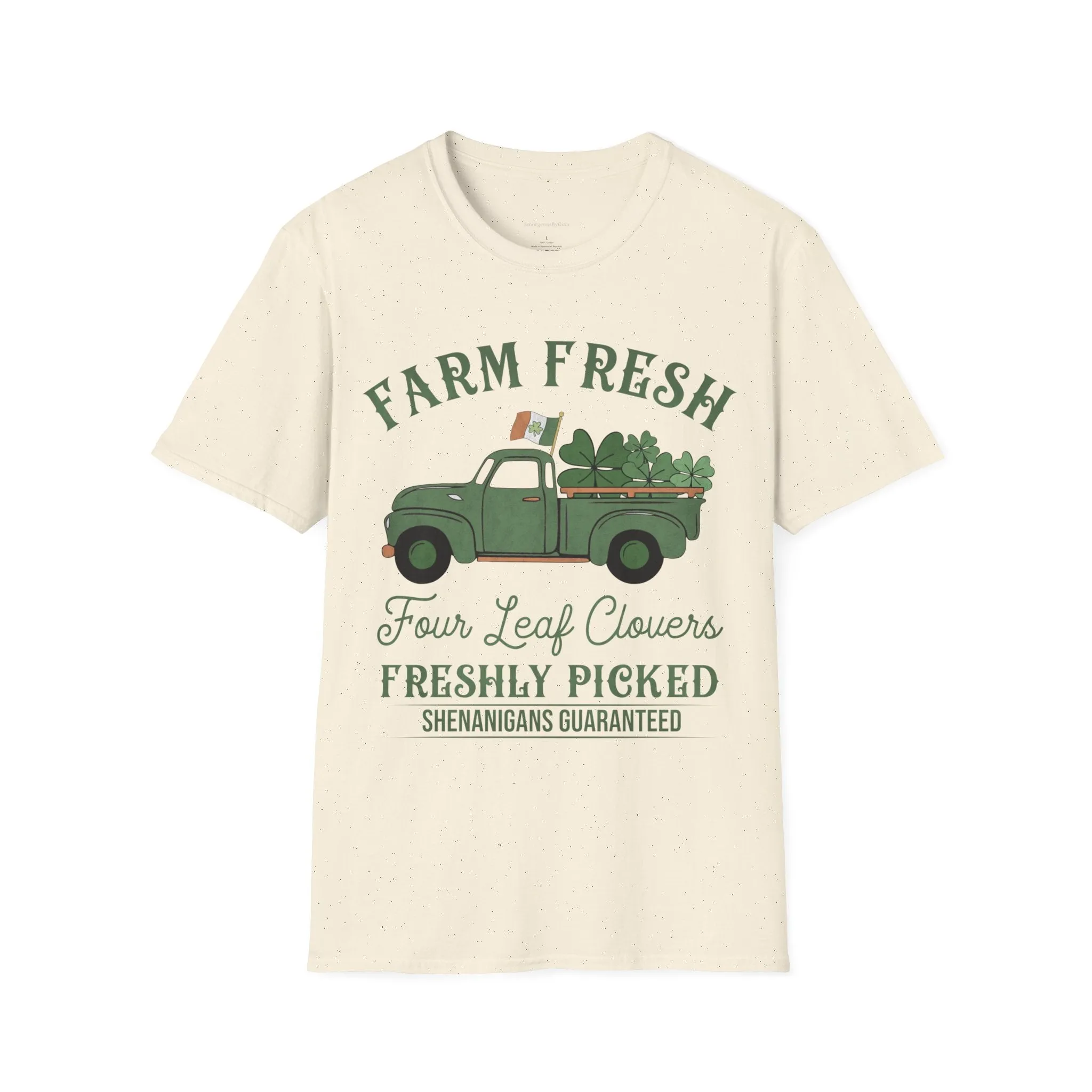 Farm Fresh Four Leaf Clovers Softstyle T-Shirt
