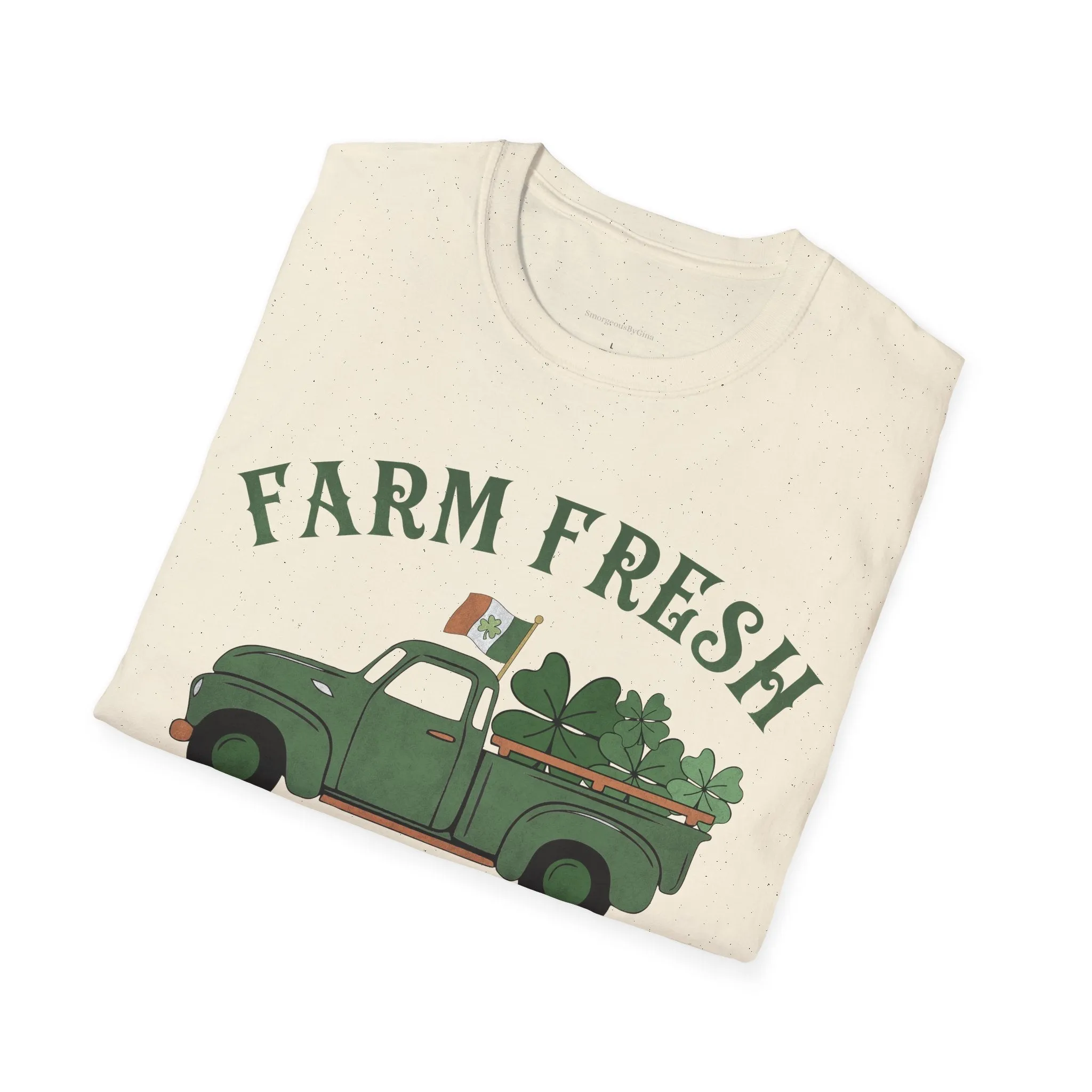 Farm Fresh Four Leaf Clovers Softstyle T-Shirt