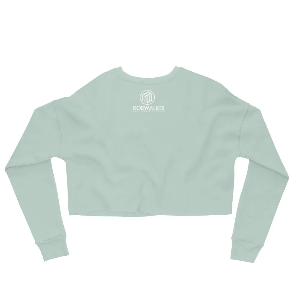 Fear Less Crop Sweatshirt