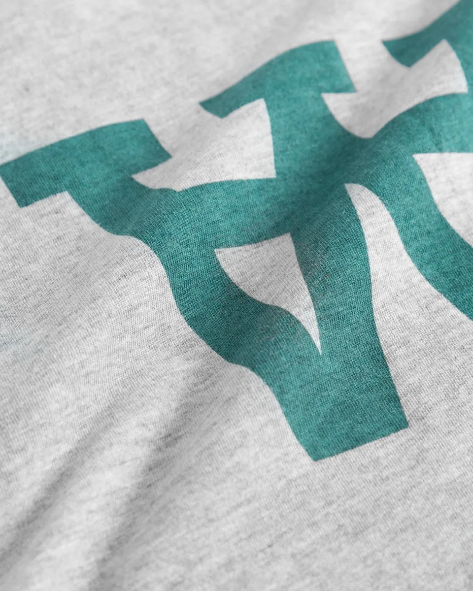 Fia T-shirt - Grey Melange