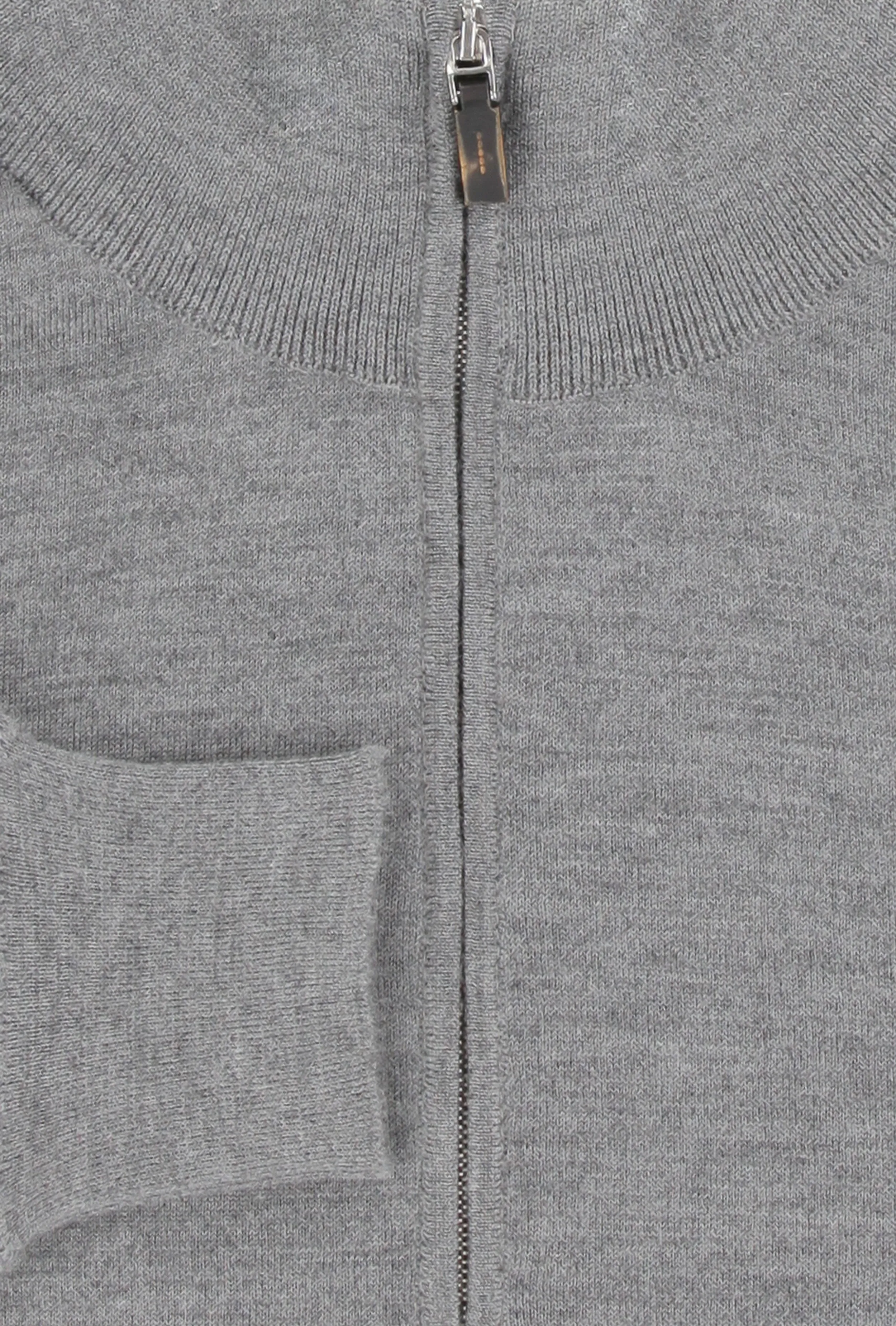 Fiori Di Lusso Gray 1/4 Zip Sweater