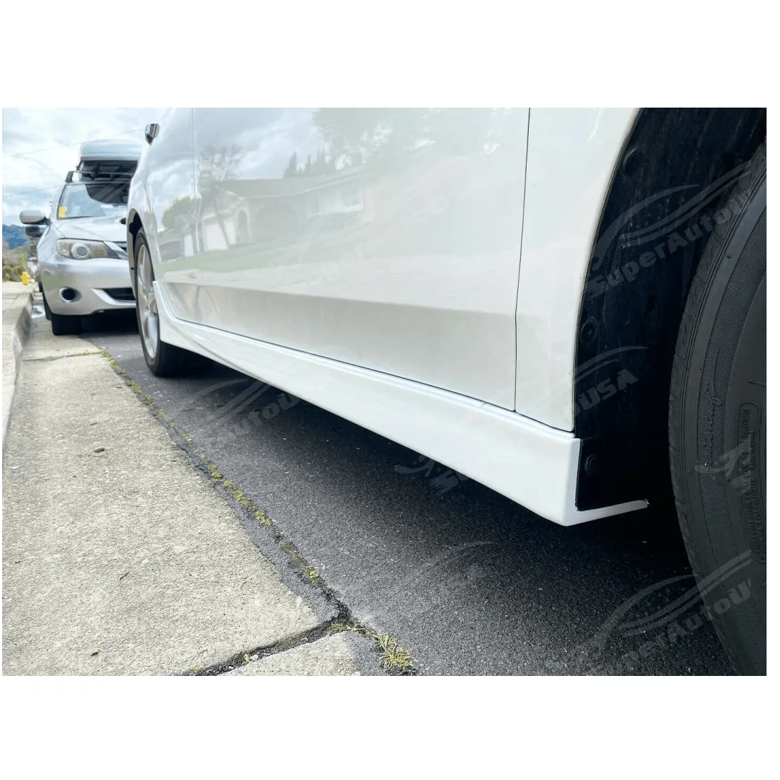 Fits Acura TSX 2009-2010 Type-S Style PU Front Lip Side Skirts Rear Bumper Body Kits