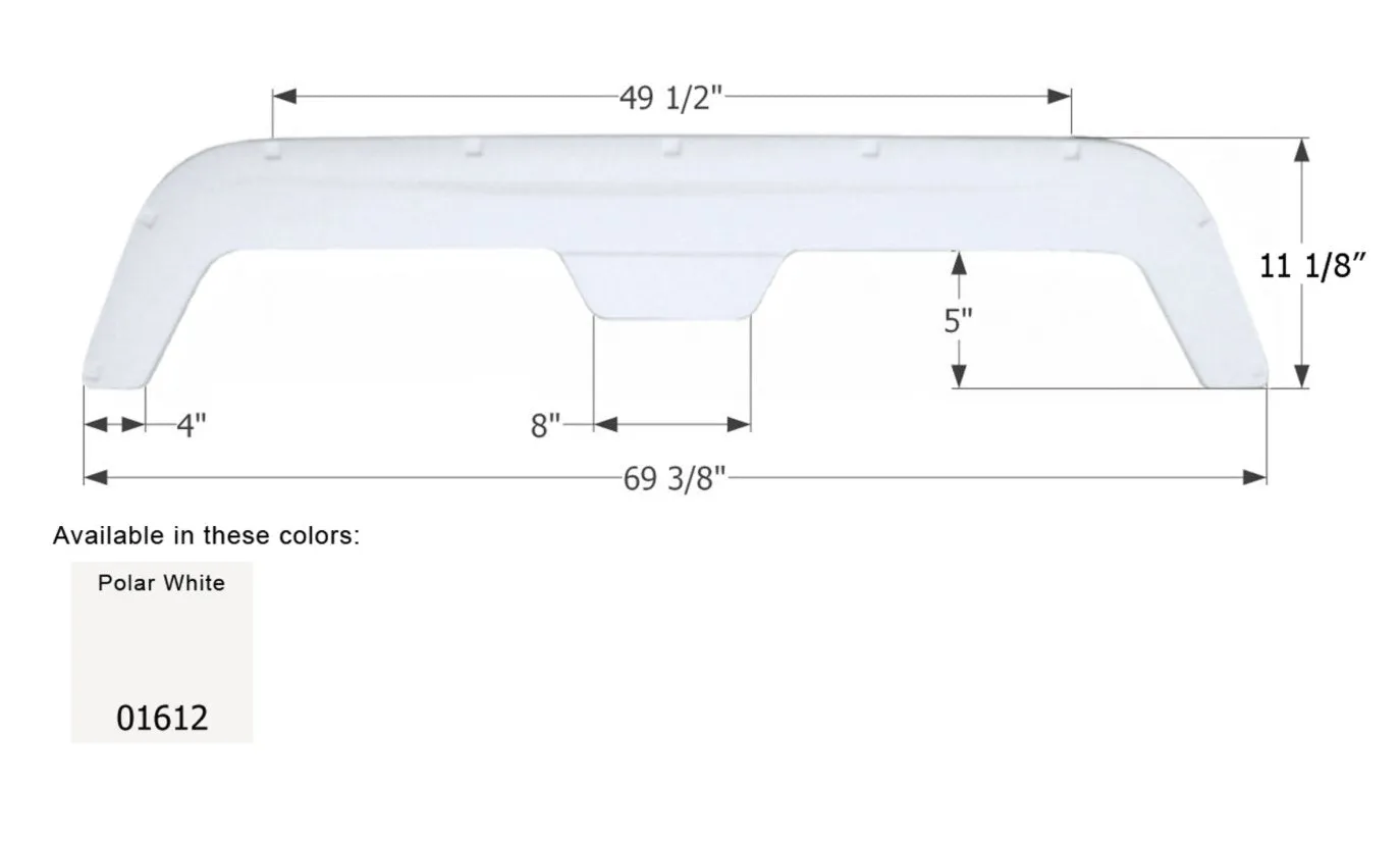 Fleetwood 5th Wheel Travel Trailer FS755 - Polar White