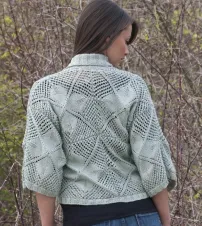 Floral Lace Jacket Kit in Ultra Pima Cotton