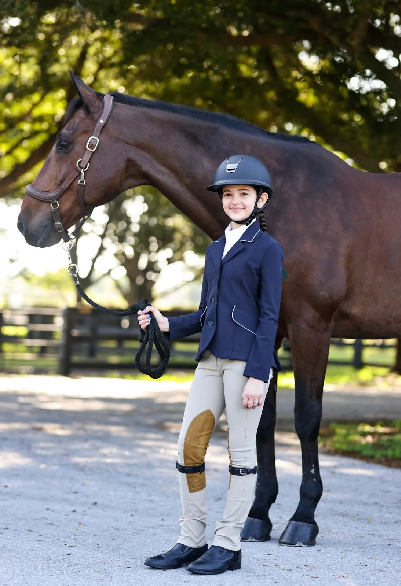 For Horses Girls Cecilia Show Coat