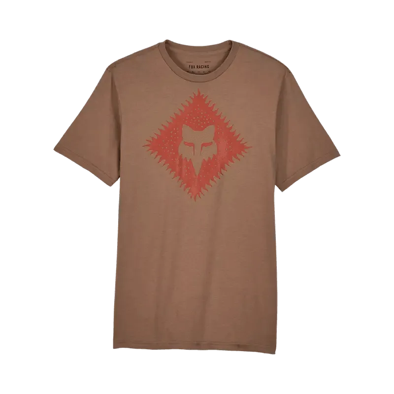 Fox Leo Premium Mens Tee Chai Brown