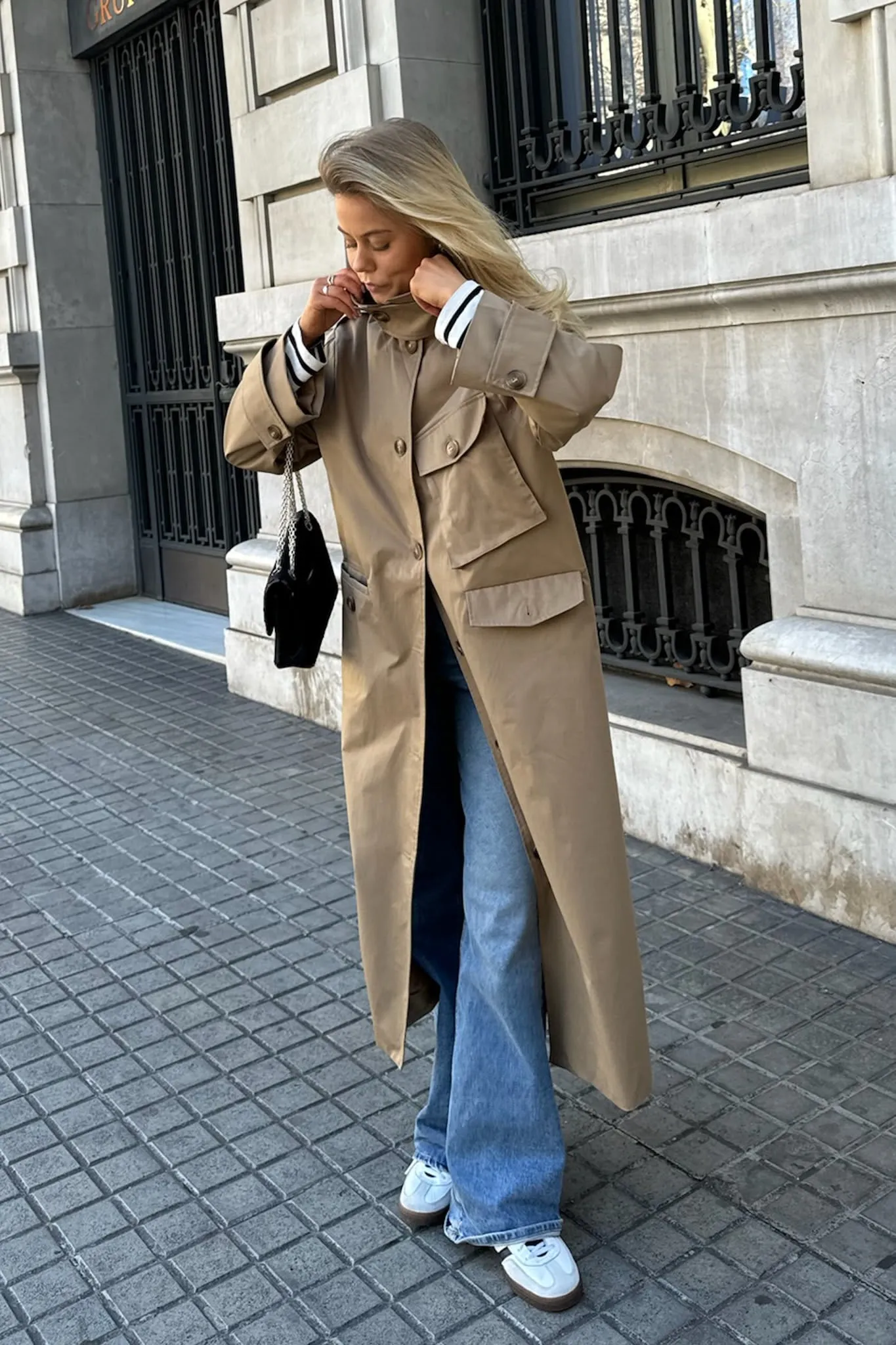 FrejaIC Trenchcoat - Brun